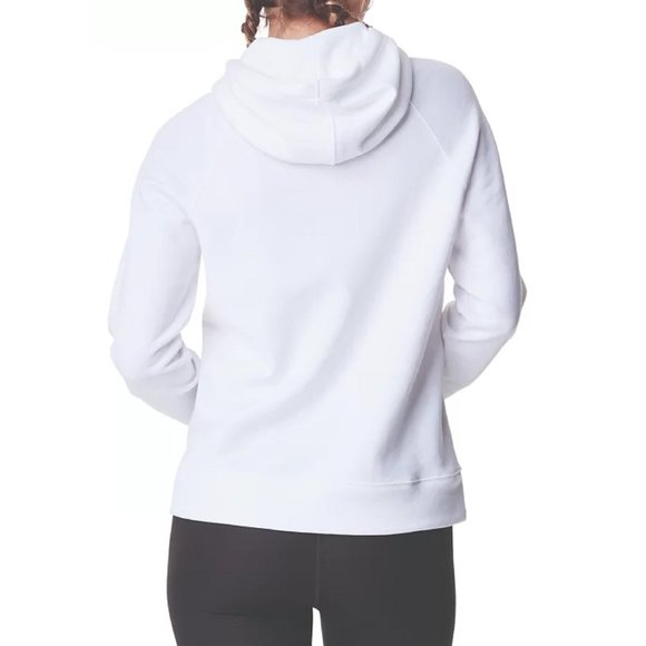 new WHITE Champion Campus Powerblend Classic Long Sleeve Hoodie - Women's Sz XL - Picture 4 of 5